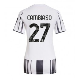 Juventus Andrea Cambiaso #27 Thuis tenue Dames 2025-26 Korte Mouw